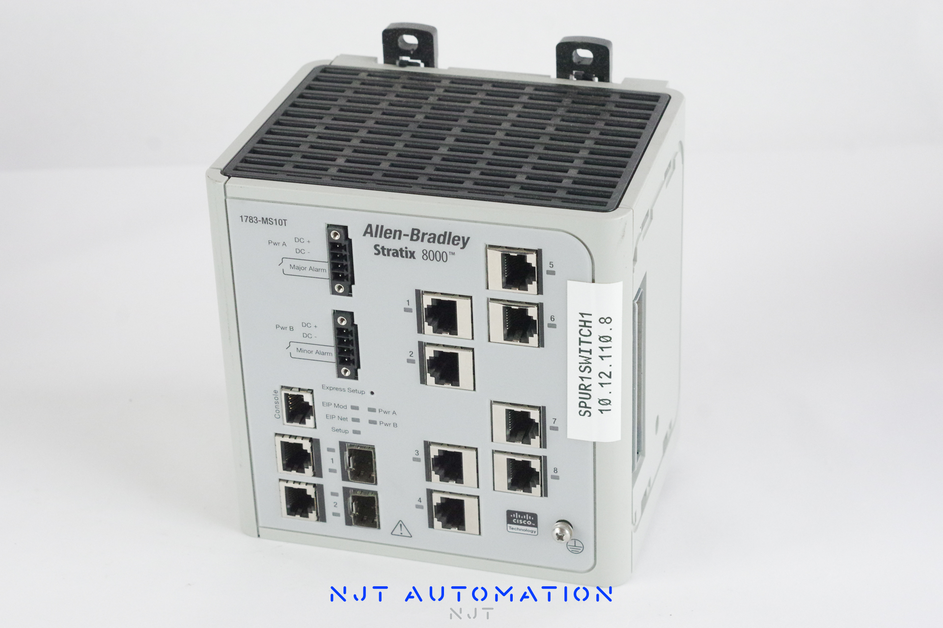 Allen Bradley 1783-MS06T Stratix Network Switch – front view